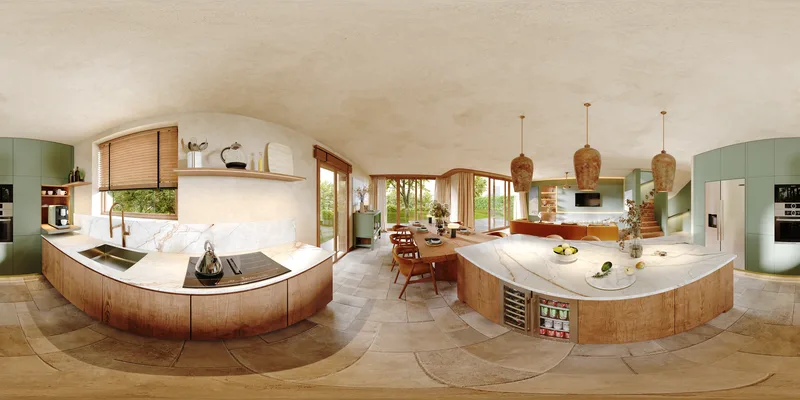 360° panorama, view 3